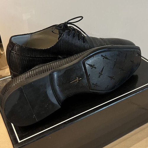 Cesare Paciotti Oxford shoes size 41 like new, black leather