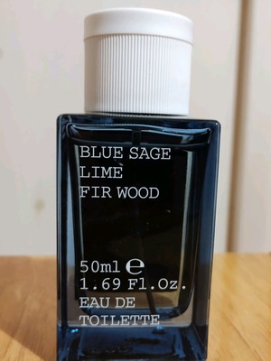 Korres Blue Sage Lime Fir Wood Eau De Toilette 50ml like new