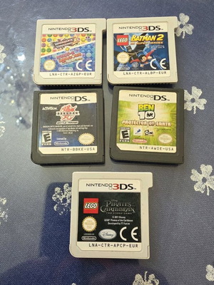 Nintendo 3DS and DS games used, lot of 5