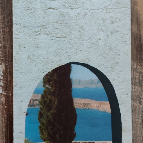 Τουριστικό φυλλάδιο Ρόδου ΕΟΤ Δεκέμβριος 1960 σαν καινούργιο, vintage