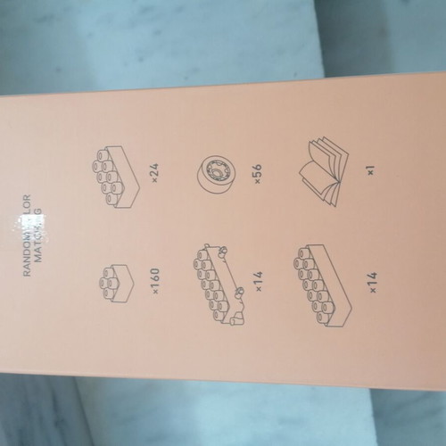 Children's building blocks sealed package