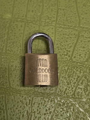 Padlock security new with 3 keys