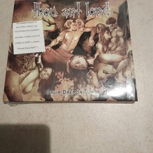 Thou Art Lord Orgia Daemonicum Limited Edition Digipak new