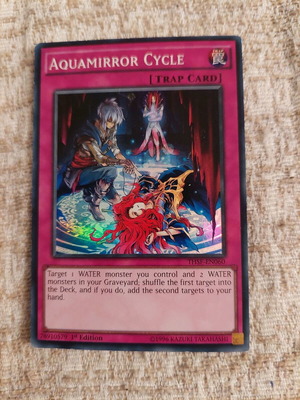 Yu-Gi-Oh Aquamirror Cycle super rare like new