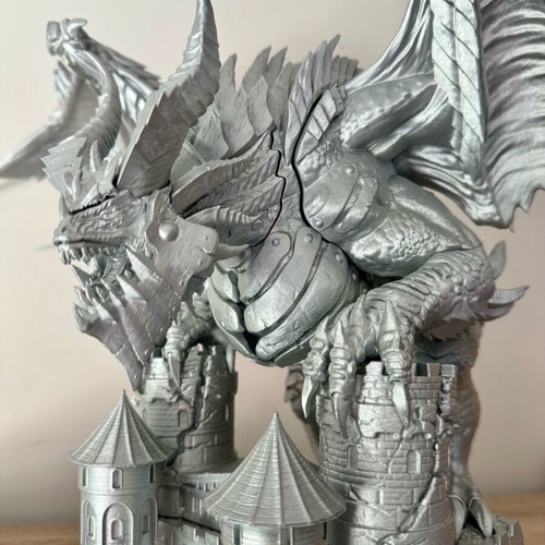 Φιγούρα Deathwing καινούργια από 3d printer, 70cm φτερά, 35cm ύψος