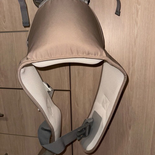 Kikka boo Baby Carrier like new, beige, up to 15 kg with breathable cover
