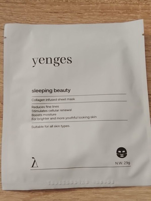 Sheet mask new, 1 piece, reduces fine lines