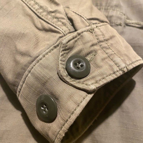 Men's vintage military-style rare cotton jacket used