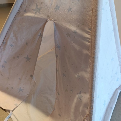 Tippie Tent Playtive children's play tent like new, pink with stars