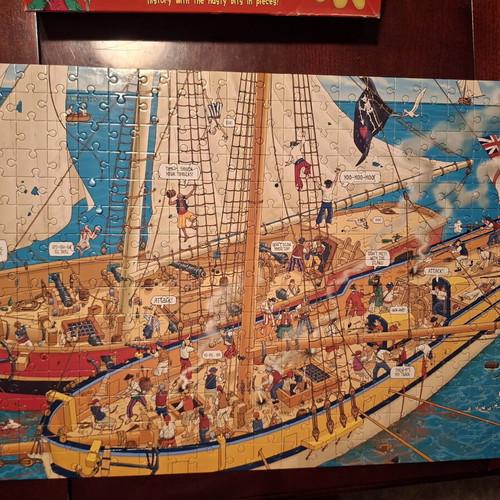 Puzzle Putrid Pirates jigsaw, 300 pieces, like new