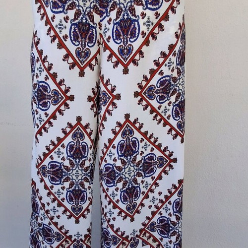 Boho pants Zara like new, multicolor, size M