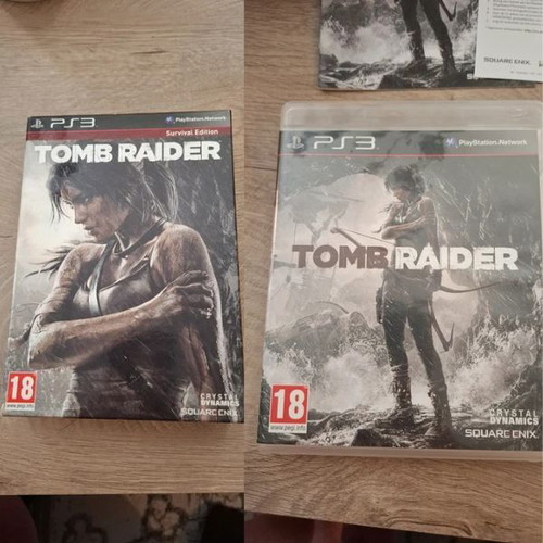 Tomb Raider Survival Edition PlayStation 3 new, action adventure