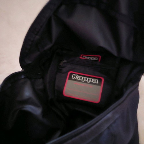 Kappa training bag like new, blue, with three compartments