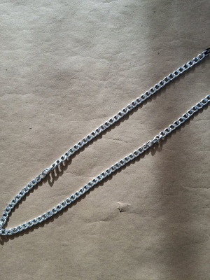 Chain for sunglasses like new, silver
