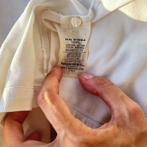 Naracamicie white shirt, size M