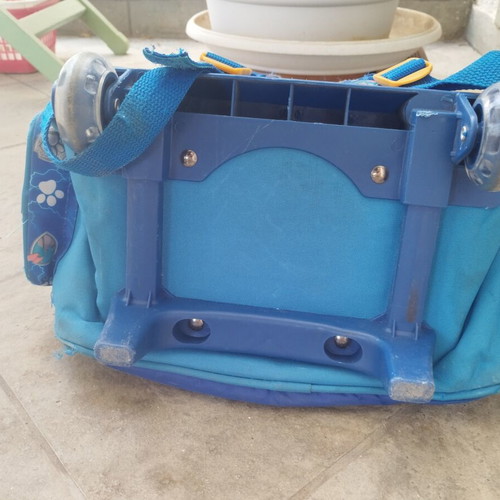 Paw Patrol Wheeled School Bag used with functional zippers
