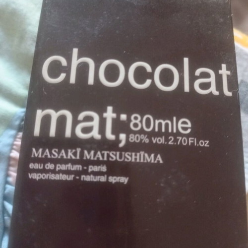 Masaki Matsushima chocolate perfume EDP 80ml like new, vintage 2004