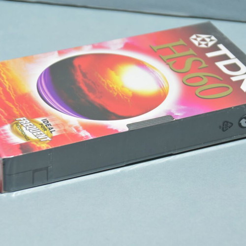 TDK HS60 video cassette new, sealed, 60 minutes