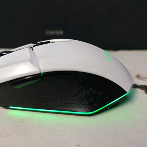 Gaming mouse Trust GXT 109 Felox 6400 DPI white like new