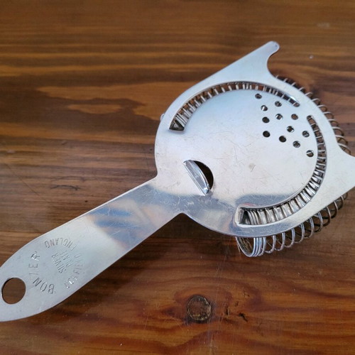 Hendrick's Bonzer gin strainer silver plated used