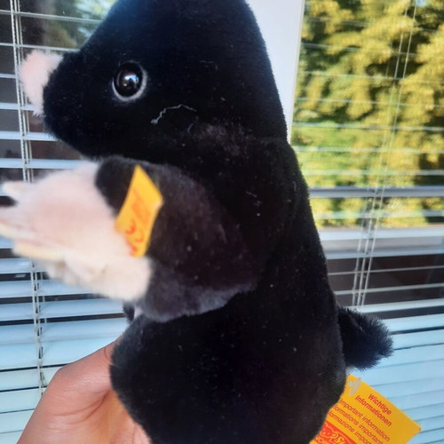 Steiff Diggy Mole Vintage Collector Plush Toy New