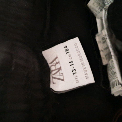 Zara kids black pants like new 13-14 years 164 cm