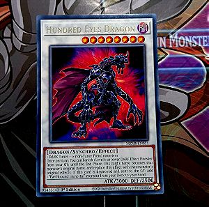 Hundred eyes dragon (rare card)