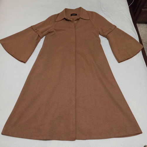 Vintage long coat brown like new, size 44 (L/XL)