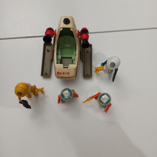 Playmobil 3509 and 3591 Playmospace used, robots and astronauts
