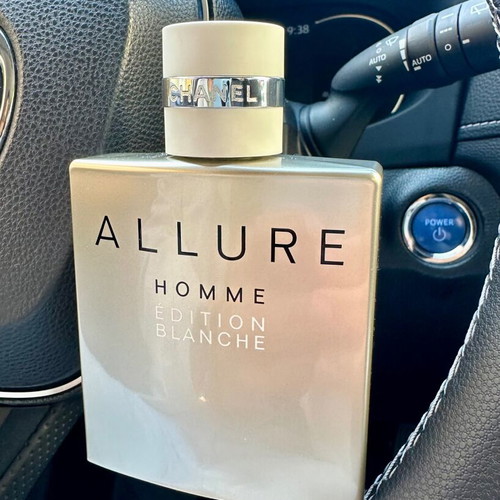 Chanel Allure Edition Blanche EDP used, about 60% full