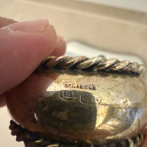 Silver jewelry used with 925 stamp weighing 119g