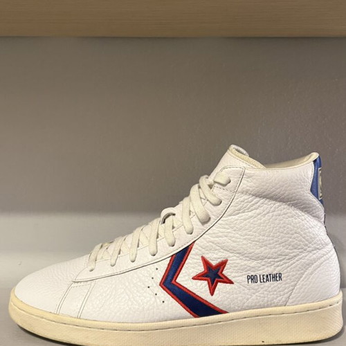 Converse Pro Leather sneakers used, size 45, white and red
