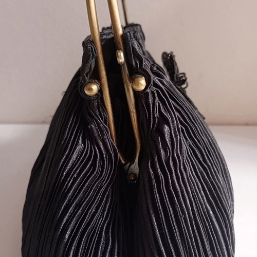 Mick Gwen evening handbag used, black