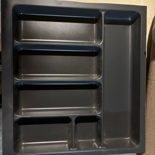 Kitchen organizer tray with four compartments