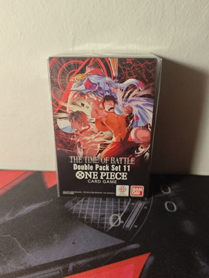One Piece TCG The Time Of Battle Double Pack Set 11 new sealed