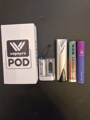 Vape bundle used with Upends, Vapepro, Crystal Plus, Elfbar Elfa pods