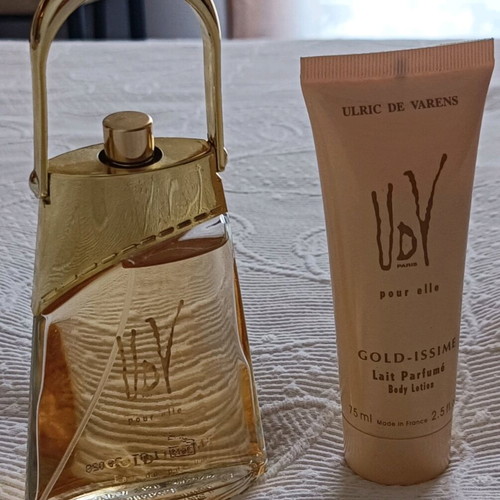 Voy perfume and body lotion like new, set