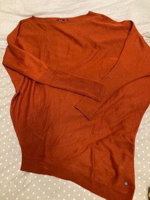 Toi&Moi blouse like new, brick color, size S