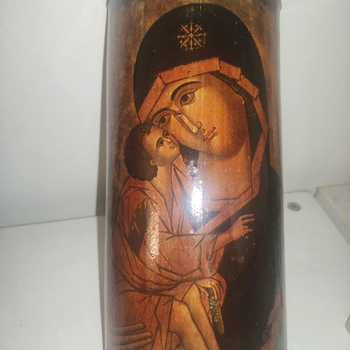 Icon of Virgin Mary theotokos new, height 22cm