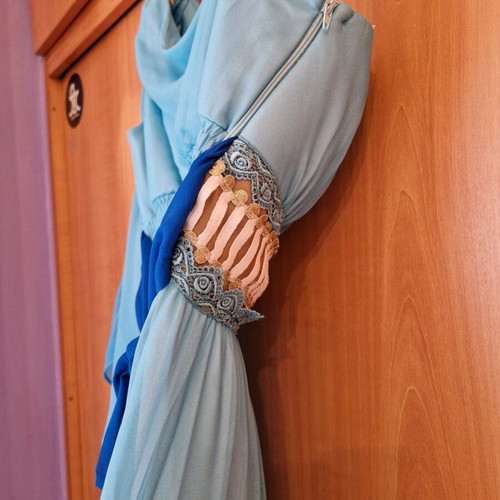 Shine2gether ombre dress new, size Small / Medium, blue turquoise