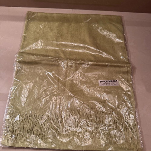 Pashmina scarf new with tag, light green