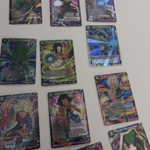 Dragon Ball foil trading cards, set of 30