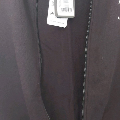 Armani Exchange sweatshirt jacket new, black, size L
