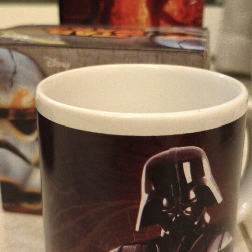 Star Wars Battleships collectible figures new with gift Darth Vader collectible mug