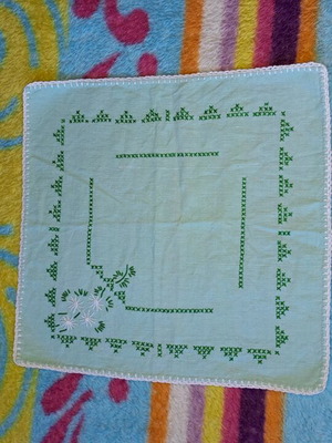 Handkerchief used in good condition