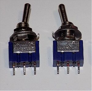 Mini Toggle Switch / μίνι διακόπτης ON-ON