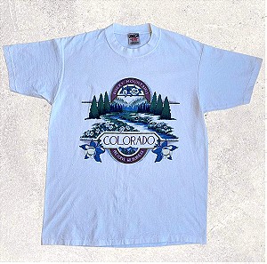 Vintage single stitch t-shirt μπλούζα