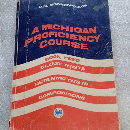 Michigan Proficiency Course Books 1 & 2 used by D.N. Stavropoulos