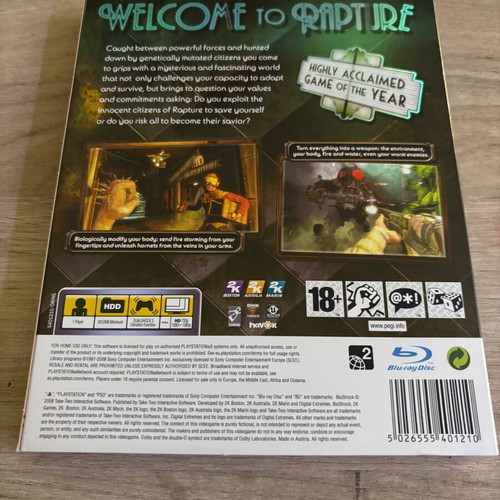 Bioshock игра за PlayStation 3 като нова