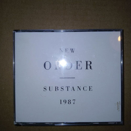 New Order Substance double CD, electronic